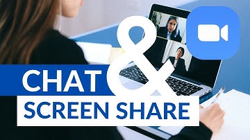 How to use chat during Screen sharing in Zoom