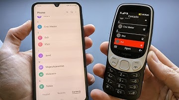Nokia 3210 4G Copy & Import Contacts from Android to Nokia Phone- Transfer Contacts Over Bluetooth