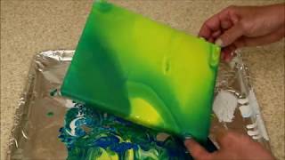 Acrylic Pouring Dirty Cup Dump