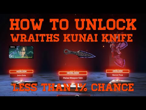 How To Unlock The Wraiths Secret Knife Skin In Apex Legends