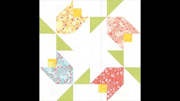 Arrayed in Glory "Tulips" Block (SS2020 Nov Spring)