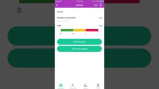 Track Asthma with LiveActive Health Tracker screenshot 3