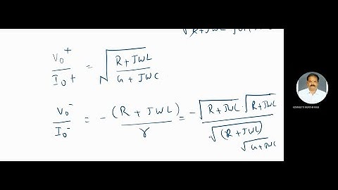 PRIMARY AND SECONDRY CONSTANTS OF TRANSMISSION LINES