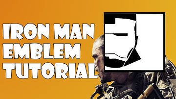 Advanced Warfare Emblem Tutorial  IronMan