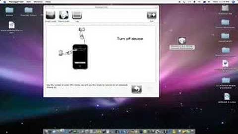 Jailbreak 2.1 on a iphone / ipod touch on a mac