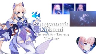 Sangonomia Kokomi ˶ᵔ ᵕ ᵔ˶ ✿ Character Demo Trailer