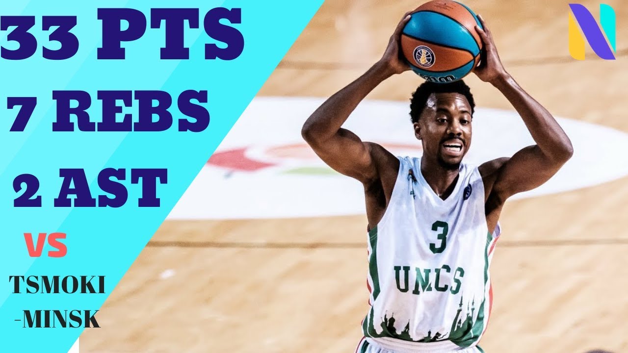 Eric McCollum Unics 33 PTS 7 REBS 2 AST vs TSMOKI-MINSK | VTBLeague