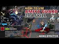 Arknights how to use 2nd skill amiya guard