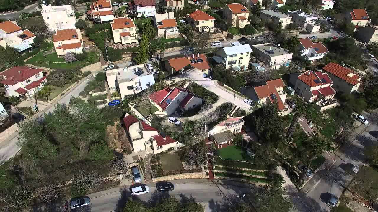 נווה צוף- מבט מהאויר