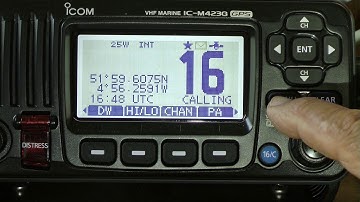 VHF DSC een all ships urgency en safety bericht