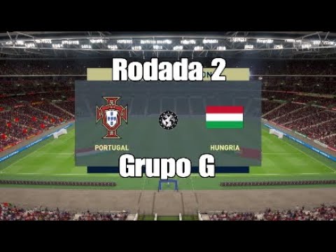 Fifa 20 - Eurocopa - Portugal vs Hungria - Grupo G - Rodada 2 - YouTube
