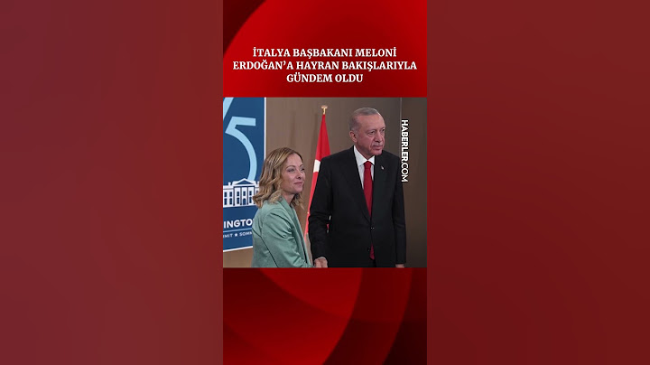 Meloni'nin Erdoğan'a Bakışları Gündem Oldu