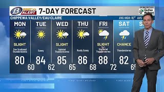 13 First Alert Web Weather: Scattered storms with some dry time (6-29-25) screenshot 4