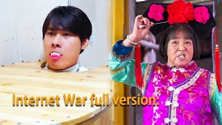 Internet War full version:Boy uses dentures to escape mom#GuiGe #hindi #funny #comedy #Virus #TikTok