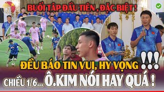 💪BUỔI TẬP 1-ĐTVN, HLV KIM PHÁT BIỂU 'CỰC KÉT' RỒI PHÔ DIỄN SIÊU KỸ NĂNG TRÊN SÂN TẬP !