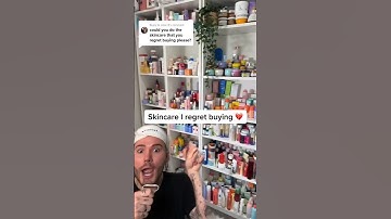 SKINCARE I REGRET BUYING!😱(follow for more!💗) #beauty #skincareroutine #skincare #skin #beautytips