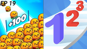 Count master VS Food Run 🥰😍🤩 Gameplay walkthrough iOS Android funny gameplay video Max Level 19