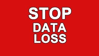 How To Stop Data Loss The Simple Way