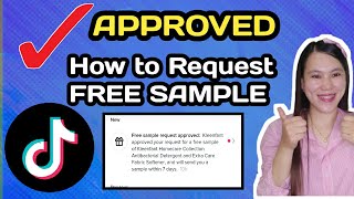 How to EASILY GET APPROVED REQUEST FREE SAMPLE in Tiktok Shop|2023 screenshot 5