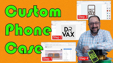 Custom 3d Printed Phone Case Designed with Tinkercad