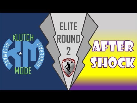 Klutch Mode vs Aftershock RR - Elite Dodgeball East Round 2