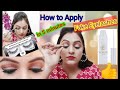 Apply fake Eyelashes in 5 Min like a Pro/ How to apply fake Eyelashes/ she style shop