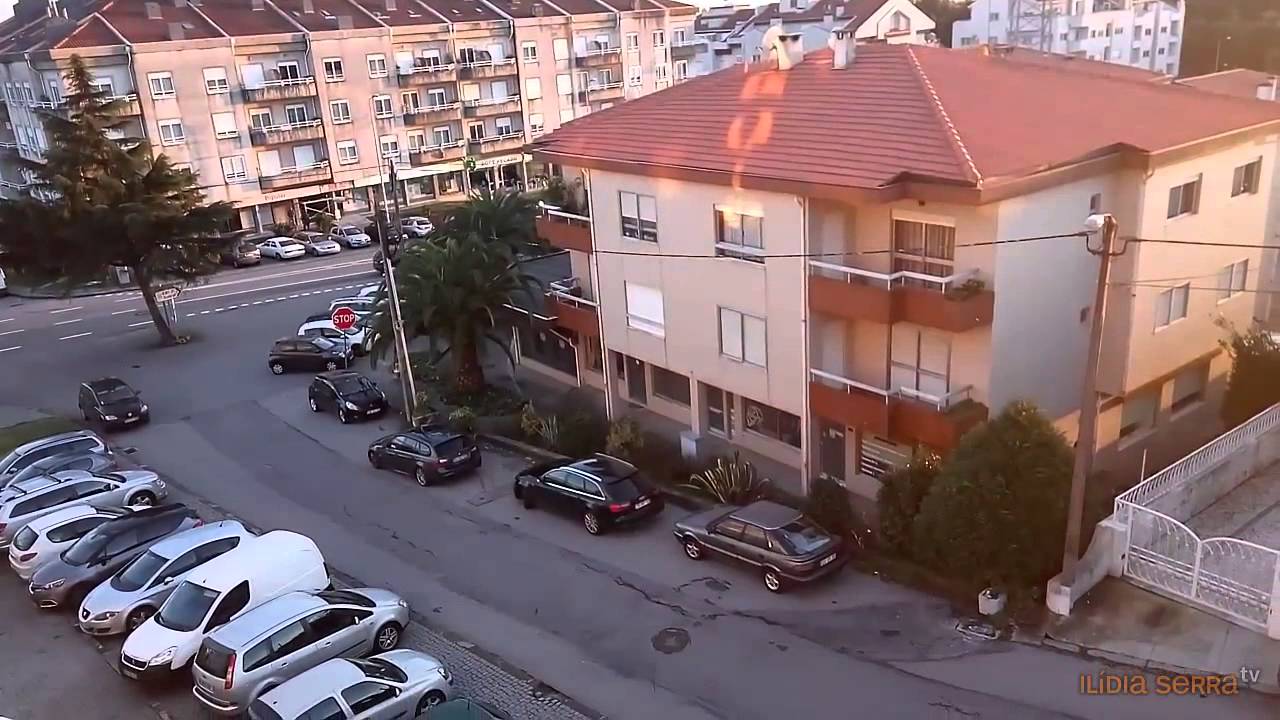 Mozelos, ao pôr do sol...
