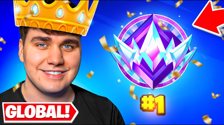 ICH BIN #1 DER WELT! NR.1 FORTNITE RANKED 👑