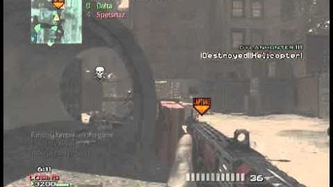 MW3 Triple Kill With Spas 12 And Semtex