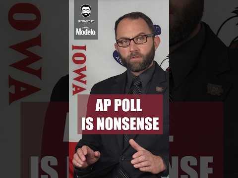 Vertical clip still: IOWA NICE GUY: AP Poll is nonsense
