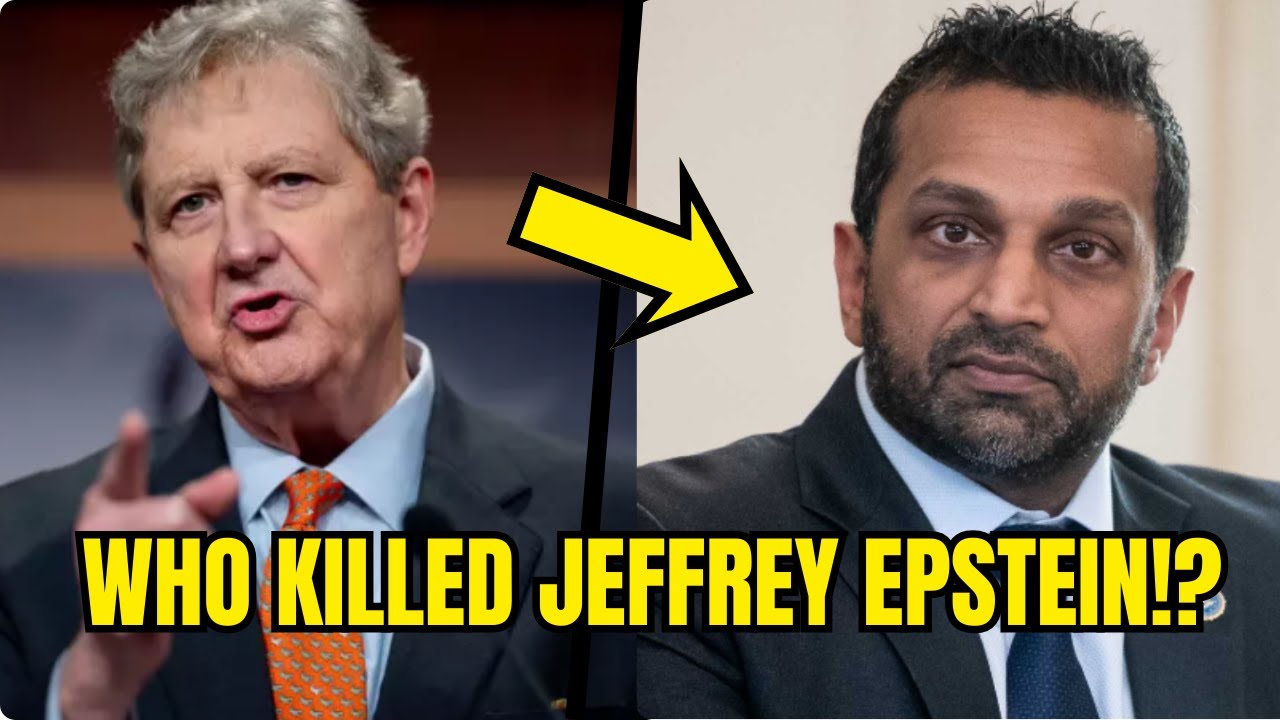 John Kennedy GRILLS Kash Patel on Epstein, FBI Bias, and DOJ Double Standards