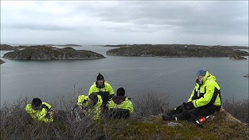 Sea eagle safari at Valhall, Norway