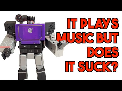 This Soundwave (Blaster) Plays MP3s! - YouTube