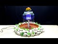 How to make Beautiful night Fountain lamp