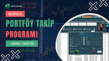 BORSA PORTFÖY TAKİP PROGRAMI 🔥 | GENEL TANITIM 🎯**  I  #borsa #hisse #excel #portföy