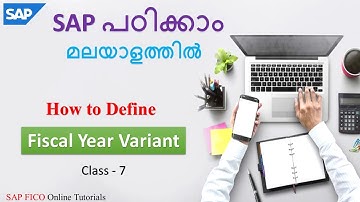 How to Define Fiscal Year Variant | Financial Accounting Global Settings | Class - 7