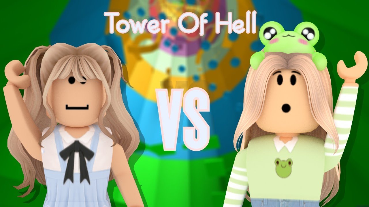 hannahplayz vs Simply_Flower - Tower Of Hell