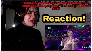 Bahagia! Tak Sadar Leslar Meneteskan Air Mata Saat Menyanyikan 'Terlena' | Eksklusif || REACTION