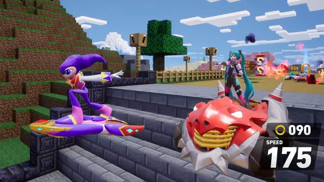 Sonic Racing: CrossWorlds - Кооперативный режим