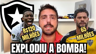 🚨PODE COMEMORAR TORCIDA PACOTE DE REFORÇOS CHEGOU NO BOTAFOGO!NEGÓCIO ACABA DE SEJA FECHADA!
