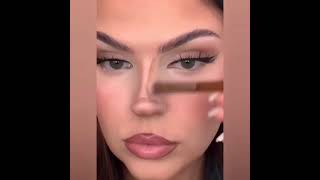 اجمل طريقة وضع كنتور لانف تصغير الأنف مكياج makeup#shorts بلبيت اعمليها شوف مقطع 