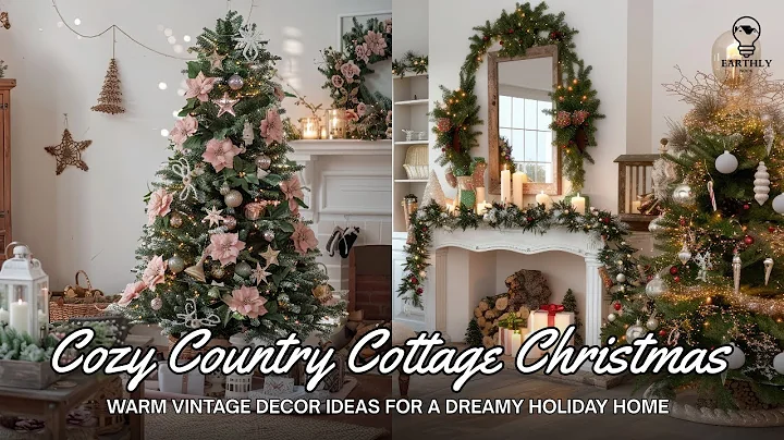 Cozy Country Cottage Christmas ✨ Warm Vintage Decor Ideas for a Dreamy Holiday Home