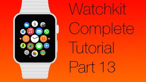 WatchKit Tutorial Part 13: Settings Bundle