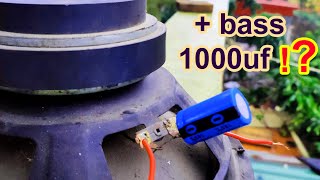 Download lagu How To Increase Bass Using Capacitor 1000uf Right!? Test Sub mp3
