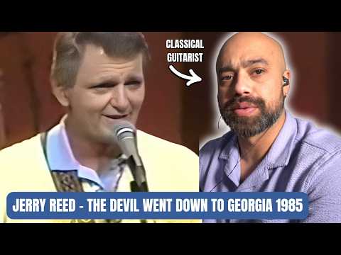 I Was NOT Ready for Jerry Reed… 🤯 Classical Guitarist Reacts to Devil Went Down to Georgia (1985)