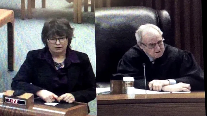 Justice Rosen questions Jacqie Spradling about mis...