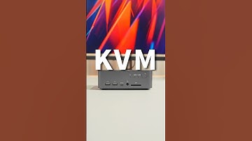 What is KVM Switch? #tech #dualmonitorkvmswitch #kvmswitch #desksetup #avaccessidock