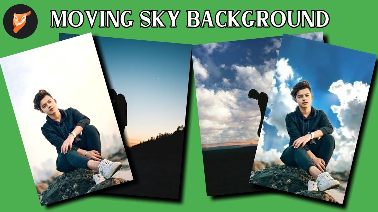 make motion sky background | moving cloud | moving sky background #EPWM