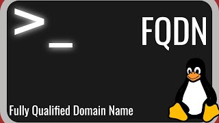 How to set FQDN on linux server