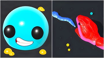 Snake Clash. io VS Slime Run Race - (Satisfying ASMR Games), New Update